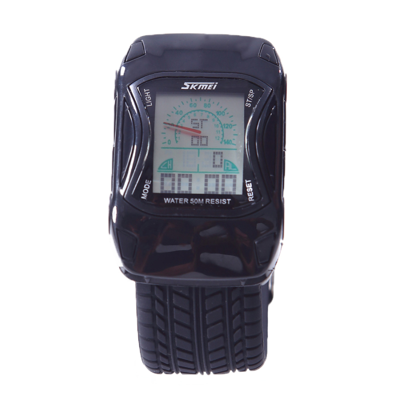 Nơi bán Đồng hồ bé trai dây nhựa Skmei 0961 (Đen)