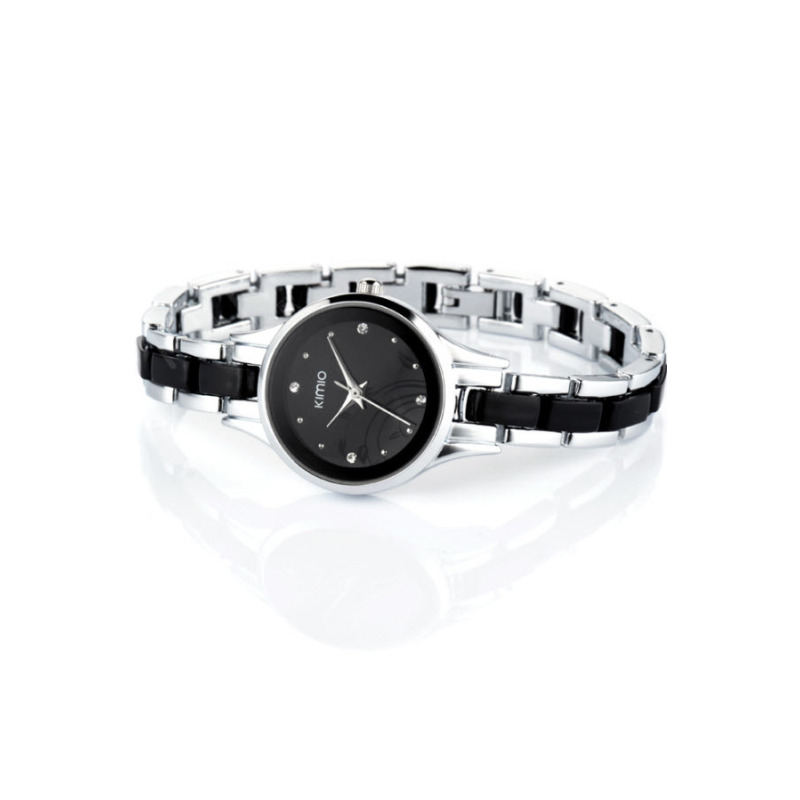 Giá bán Đồng hồ nữ dây kim loại Kimio 450 (Trắng)