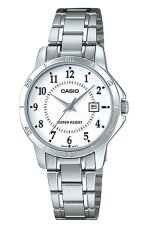 Đánh Giá Đồng hồ nữ dây thép không gỉ Casio LTP-V004D-7BUDF (Bạc)   Lazada