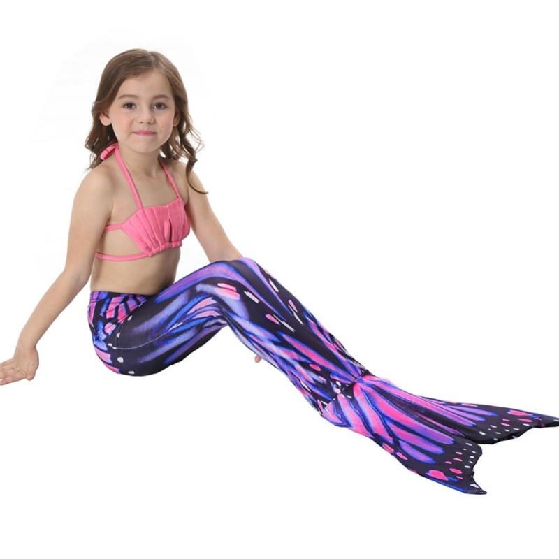 Nơi bán Fshion Ladies Mermaid Swimming Suit Girls Cute Mermaid Tail Beach Swimwear - Purple - intl