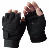 Găng tay BLACK HAWK hở ngón