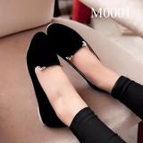 Giày búp bê da nhung vải - đơn giản là đẹp
