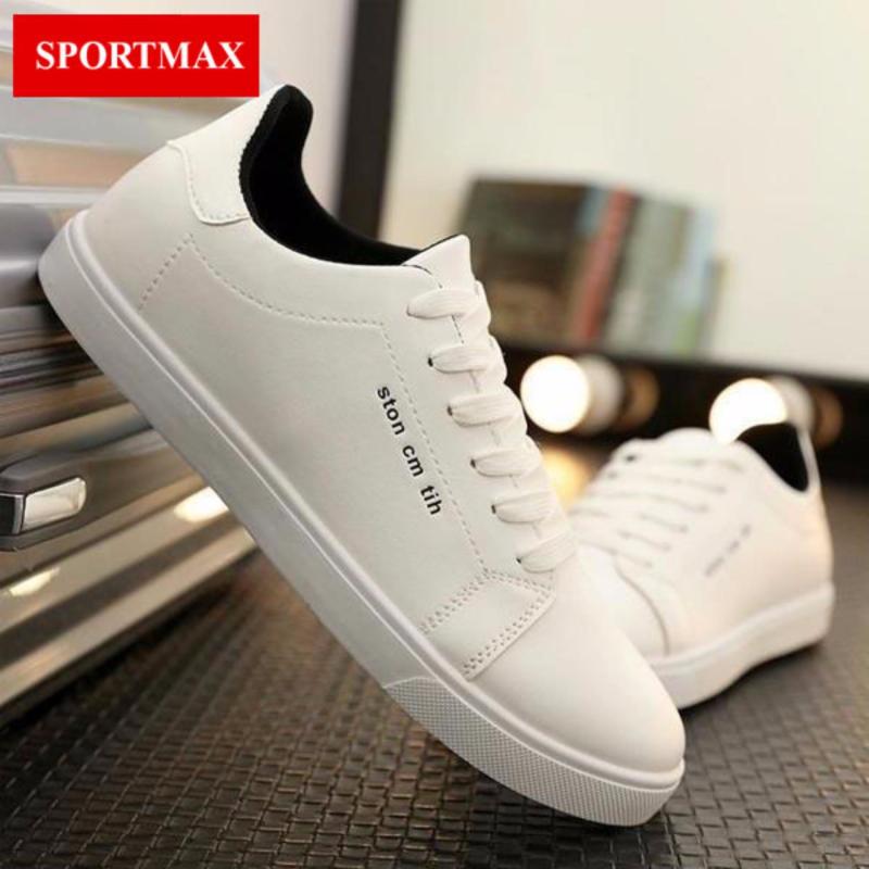 Giày casual nam Sportmax RMG5638W-Trắng