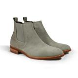 [TATHANIUM Footwear] Giày Chelsea boot màu xám xi măng da lộn