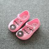 Giầy nhựa thơm mini sed yêu cho bé gái - hình bánh quy trái tim (màu hồng)