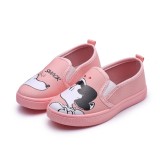 Giầy Slip on hồng yêu cho bé gái