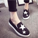 Giày slip on Koin ngôi sao màu đen VV33