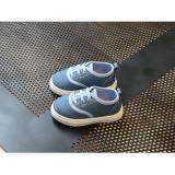 Giầy Slip on vải đế dẻo vải bò cho bé