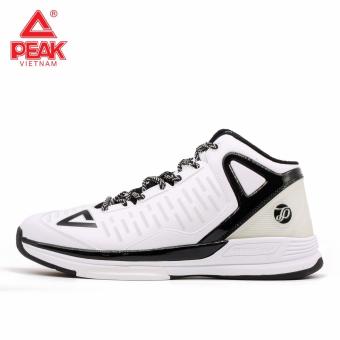 Giày thể thao bóng rổ nam Peak Tony Parker II E44323A – Trắng Đen  