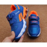 Giày thể thao cho bé - Size 26 đến 36 - Fashion sport - blue lót cam