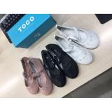 Giầy xuất mỹ búp bê viền hoa bé gái