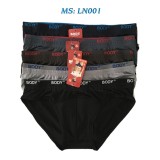 [HCM]Hộp 05 quần lót nam Body hai lưng cao cấp