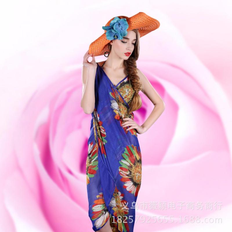 Nơi bán Khăn choàng đi biển( blue)