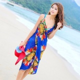 Khăn choàng tắm đi biển hoa hương dương