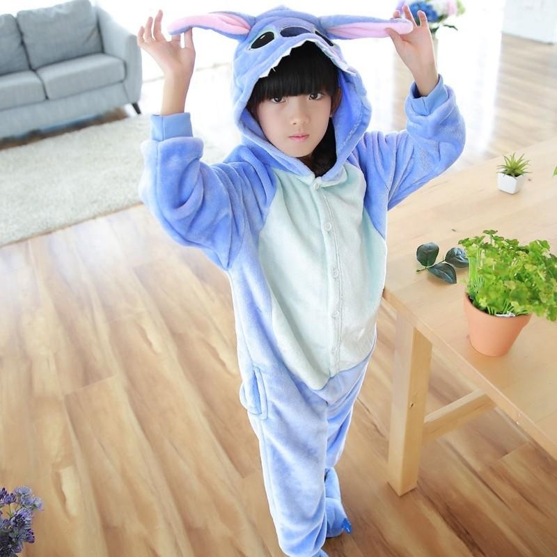Nơi bán Kids Boys Girls Animal Pajamas Kigurumi Sleepwear Unisex Cos
Costume Fancy Dress ( Blue / 100~140 ) - intl