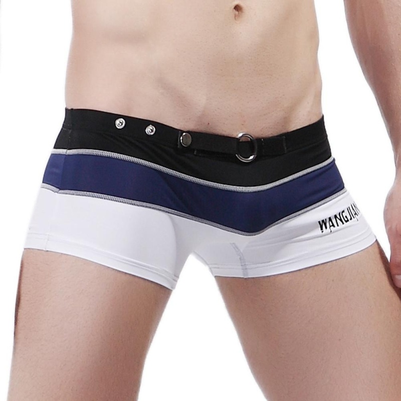Nơi bán Low Waist Mens Underwear Boxers Trunks Men Boxer Shorts Swimming Pants WH/S - intl