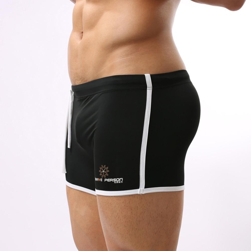 Nơi bán Men's Pulling Rope Boxer Briefs Swimming Swim Shorts Trunks - intl