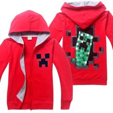 Báo Giá Minecraft Boys’ 4-14 Years Old Fashion Thin Cotton Sweaters(Color:Red) – intl  