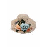 Mũ mây siêu nhẹ màu hồng nhạt salome fashion