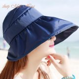 Mũ đi biển gấp gọn rộng vành mu001