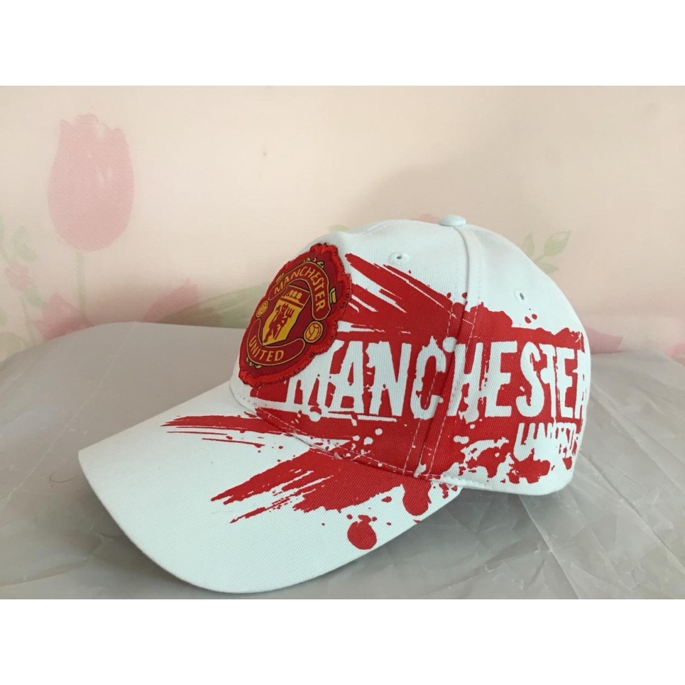 Nón thể thao MU cao cấp (Trắng)