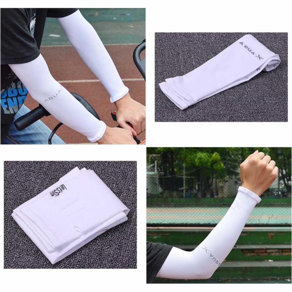 Ống tay thể thao chống nắng (1 đôi), Bao tay chống nắng Chống tia UV, cho lái ô tô, xe máy, xe dạp, chất vải mềm mại thoáng khí SPORTY