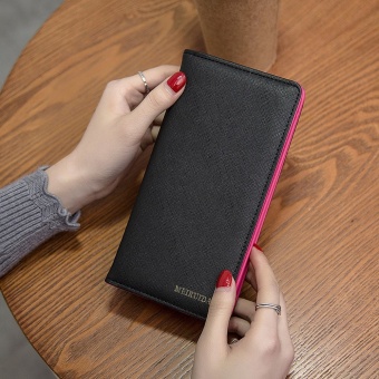 Premium PU Leather Multifunctional Fashion Women Wallet - intl