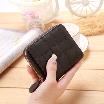 Premium PU Leather Multifunctional Fashion Women Wallet - intl
