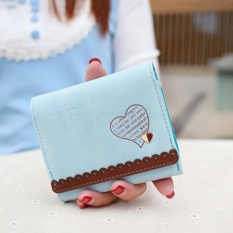 Premium PU Leather Multifunctional Fashion Women Wallet - intl