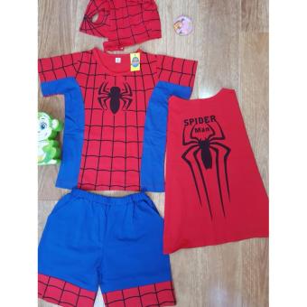 Quần áo siêu nhân nhện trẻ em  