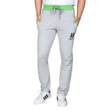 Quần thun dài nam không bo chân lưng viền xanh lá Phúc An 1042