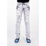 Quần jeans nam skinny a91 jeans wash rách thời trang 177