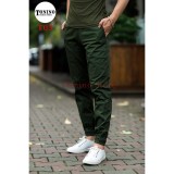 Quần Jogger Kaki Nam Chất Mát - Xanh Đậm