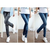 Quần leggin giả bò jean nữ màu xanh đẹp