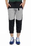 Quần lửng jogger nam phối họa tiết sao, bo ống Phúc An 1011