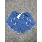 Quần short nữ jean lưng thun