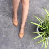 Sandal lazer cut tigish