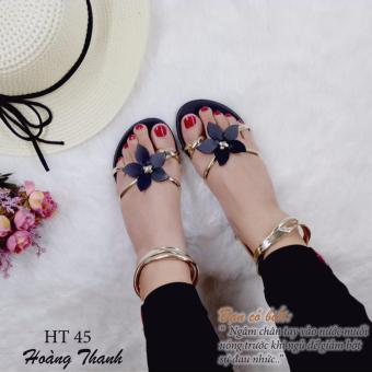 Sandal Nơ Hoa Dễ Thương HT 45 (có Size Lớn 40-41) June 2018 - 2 Sandal nơ hoa dễ thương HT 45 (có size lớn 40-41) - 2
