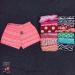 Set 5 quần đùi carter bé gái