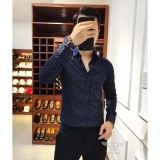 Sơ mi chấm lịch lãm