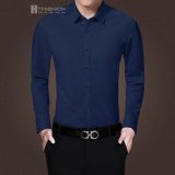 Sơ mi lụa trơn hiện đại