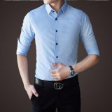 Sơ mi lụa trơn hiện đại