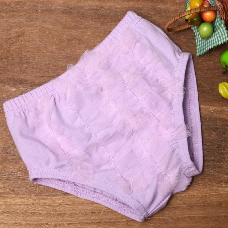 Nơi bán SuperCart Newly Fashion Style Girls Underwear Briefs Panties Mesh Bowknot Bikini Bottom ( Pink ) - intl