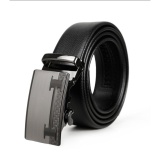 Thắt lưng - Dây nịt nam cao cấp - Chất liệu da bò(màu đen)1711-H