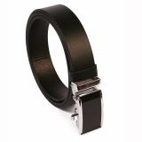 Thắt Lưng Nam Da Bò Đầu Gương HC3321 (Đen)