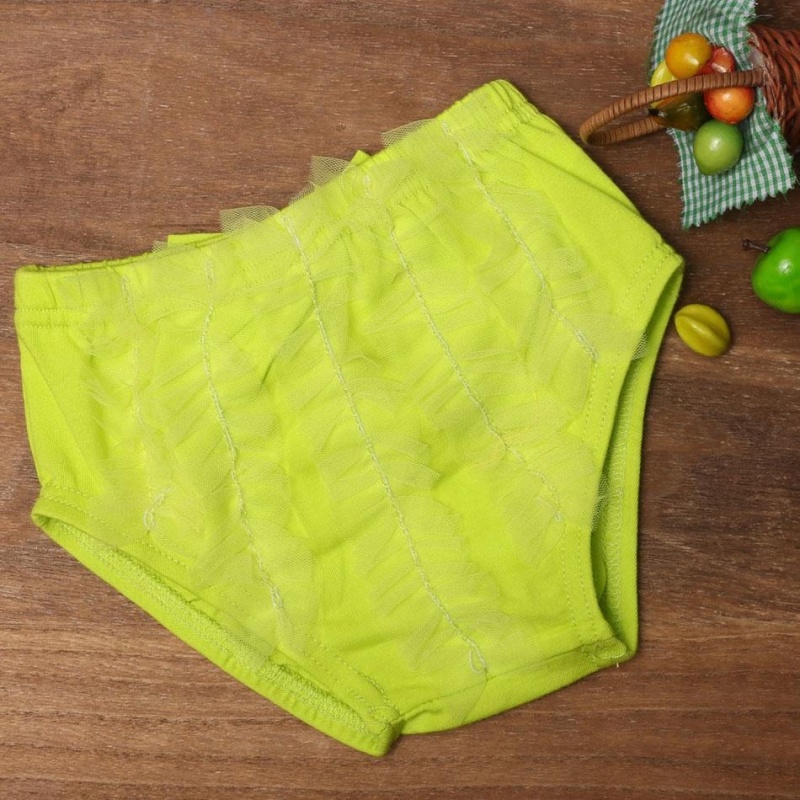Nơi bán Toprank Baby Kids Girls Underwear Briefs Panties Mesh Bowknot Bikini Bottom ( Green ) - intl