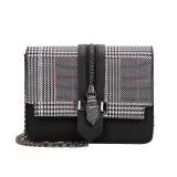 Túi da ca rô pha da công sở neo bag