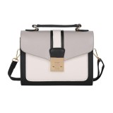 Túi hộp da phối màu thời trang cực hot neo bag