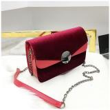 Túi Vải Nhung Dây Xích Đeo Chéo Thời Trang Neo Bag