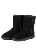 Nơi bán Unisex Winter Warm Snow Half Boots Shoes (Black) – intl  nhiều nhất